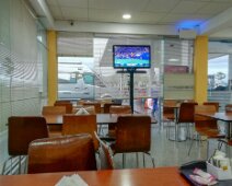 IMG_20180909_174712 09/09/2018 - Les stations services sont bien pratiques, certes pour faire le plei de gasoil, mais aussi pour les toilettes, le café et le Wifi (toujours...